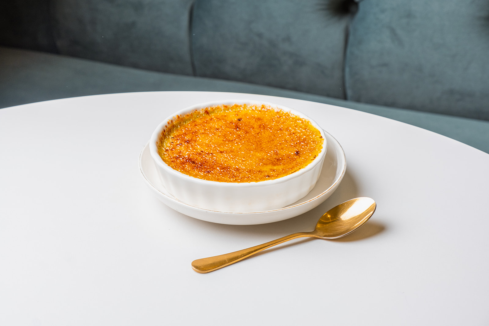 Crème brûlée pistache