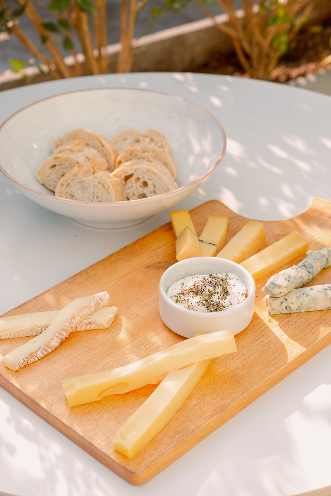 French cheese platter
