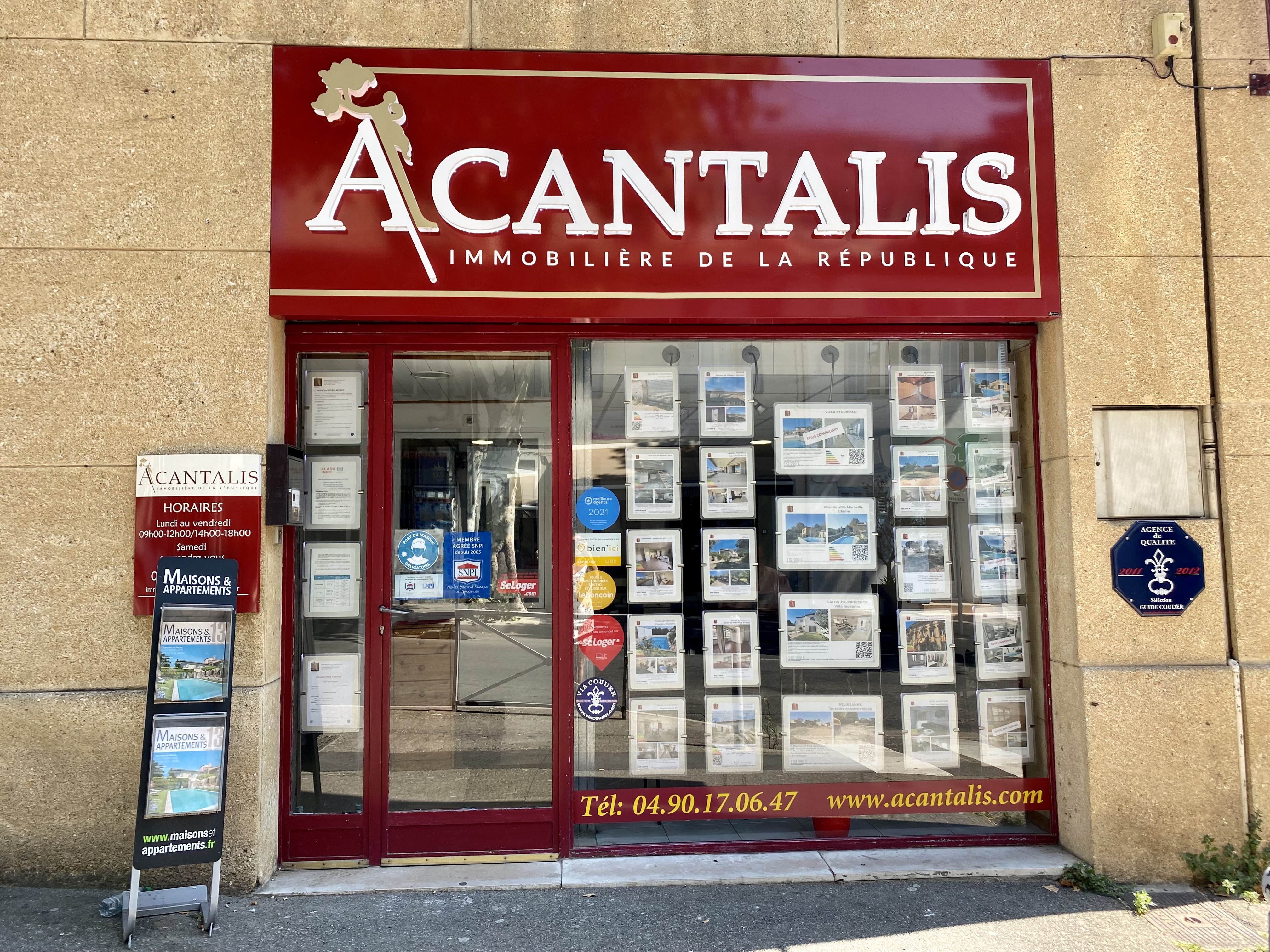ACANTALIS - IMMOBILIERE DE LA REPUBLIQUE