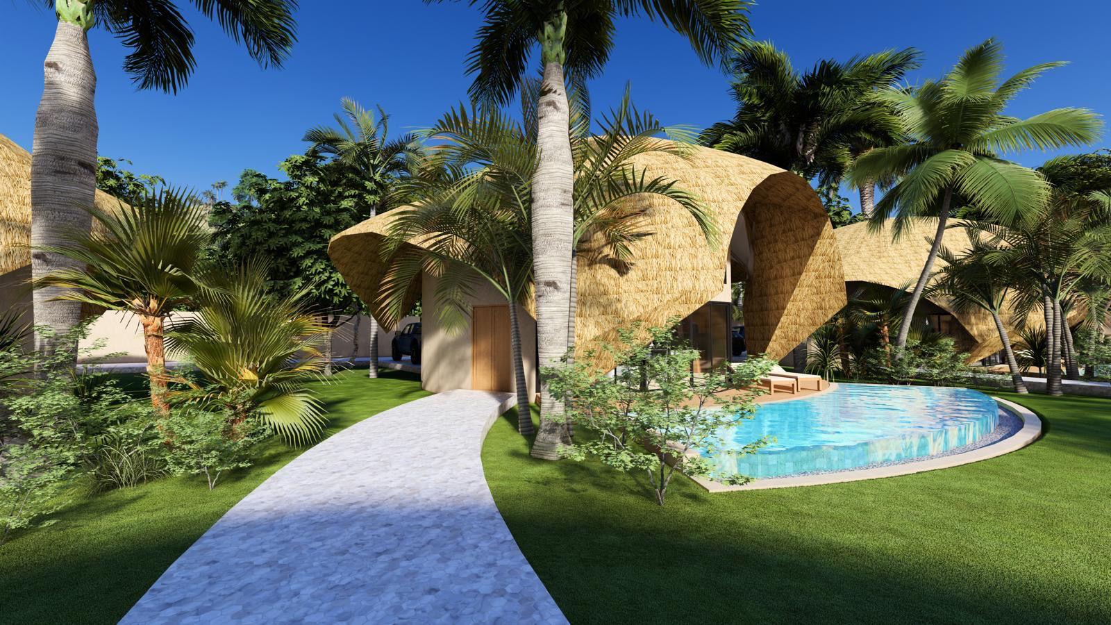 2-bedroom Balinese-style garden villa