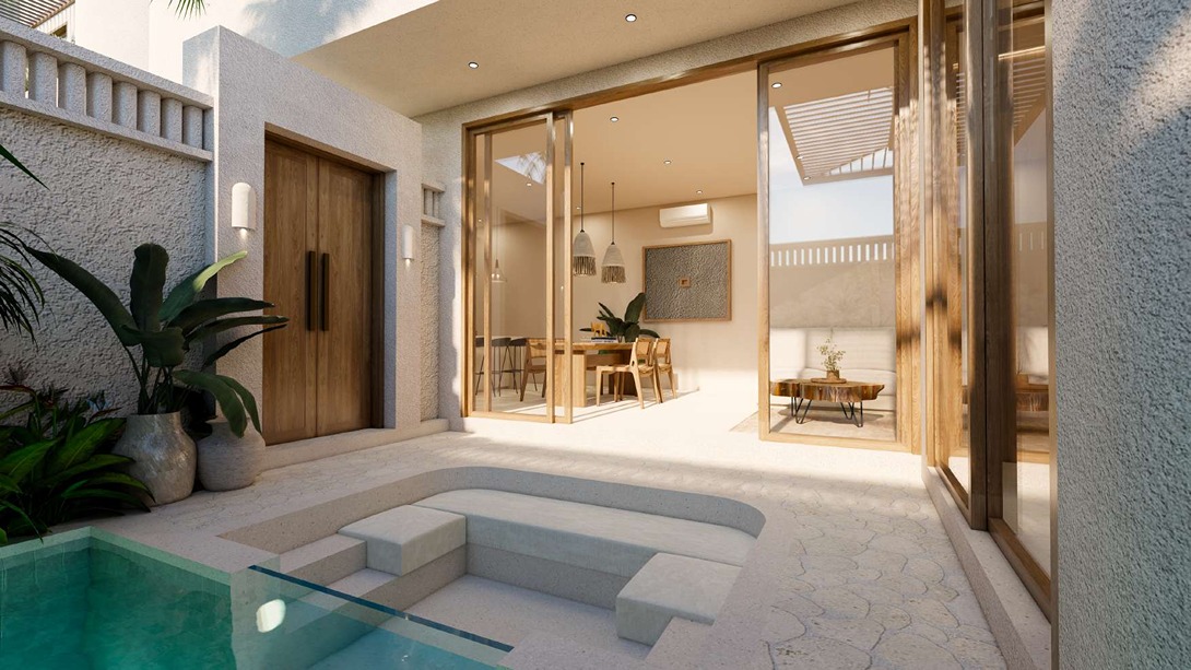 3 CHAMBRES Villa Moderne Méditerranéenne dans un Complexe à Ungasan (VLUGS056A)