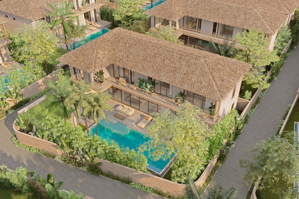 Grande maison neuve de 5 chambres au coeur de Maenam