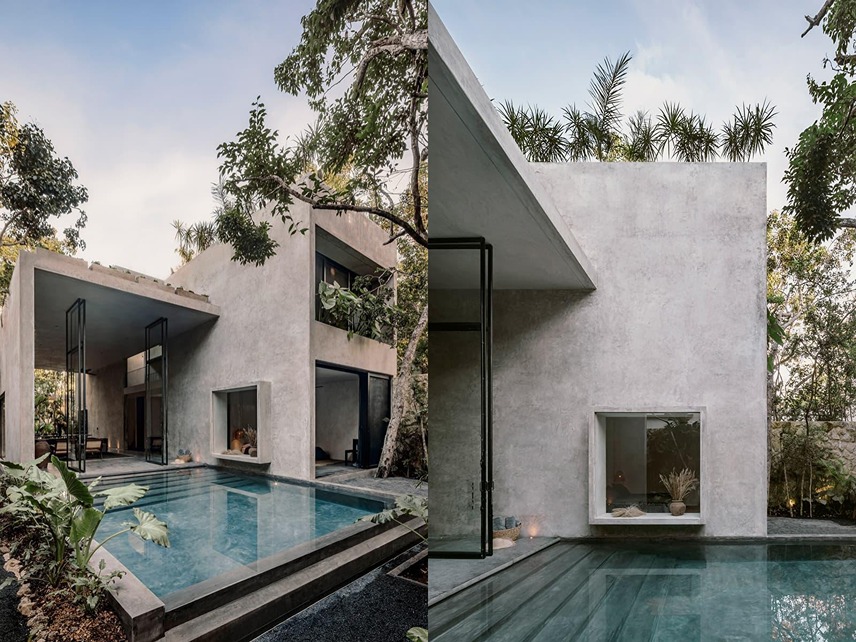 4 Bedroom Modern Brutalist Villa in Ubud (VLUBD005A)