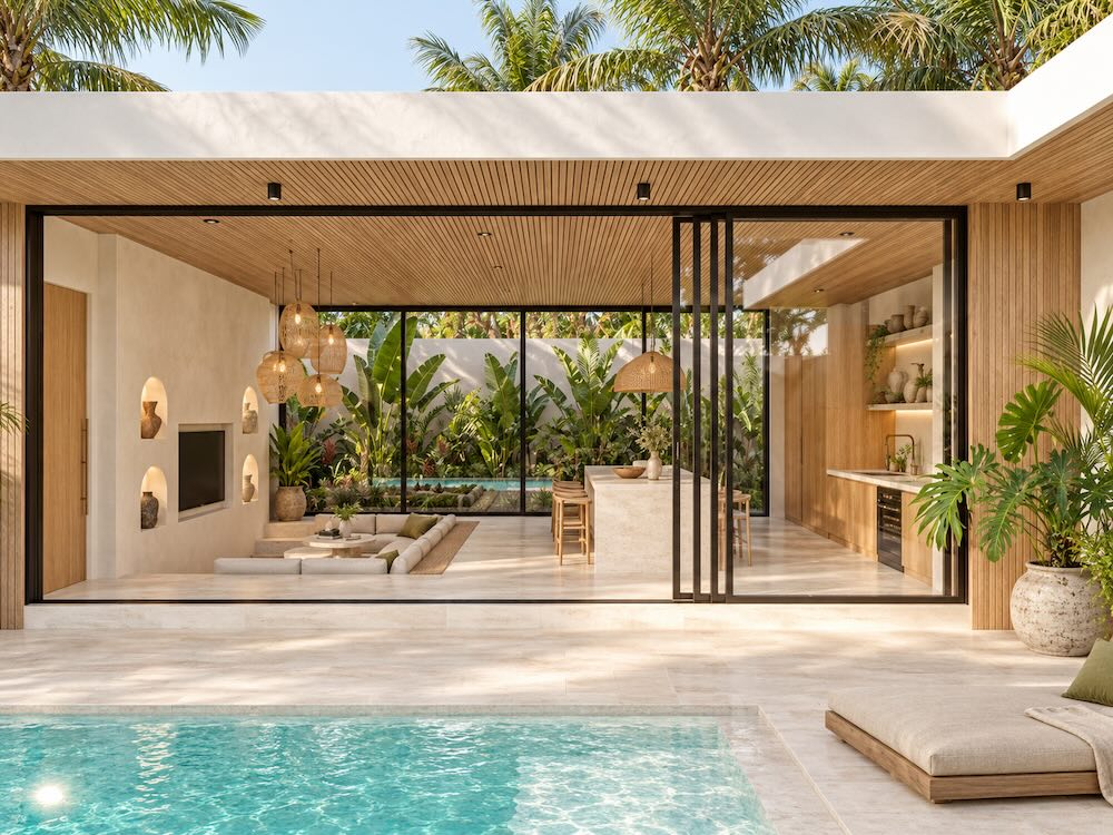 Villa de 3 chambres avec piscine privée à Bophut à 500 m de la plage