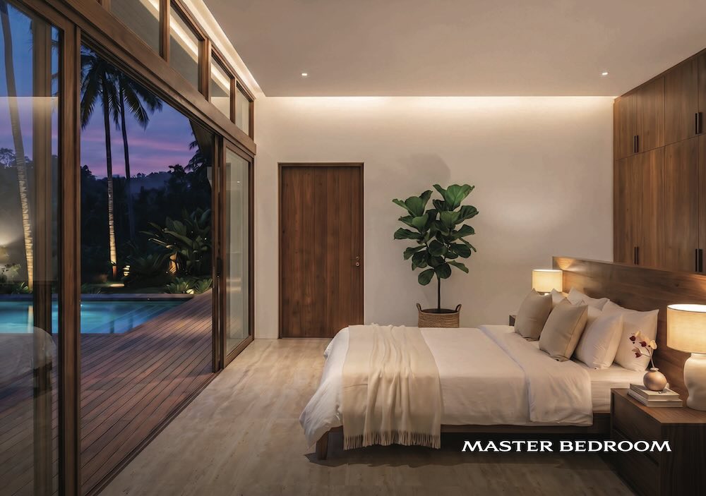Villa neuve 2 Chambres avec Piscine Privée à Maenam, Koh Samui