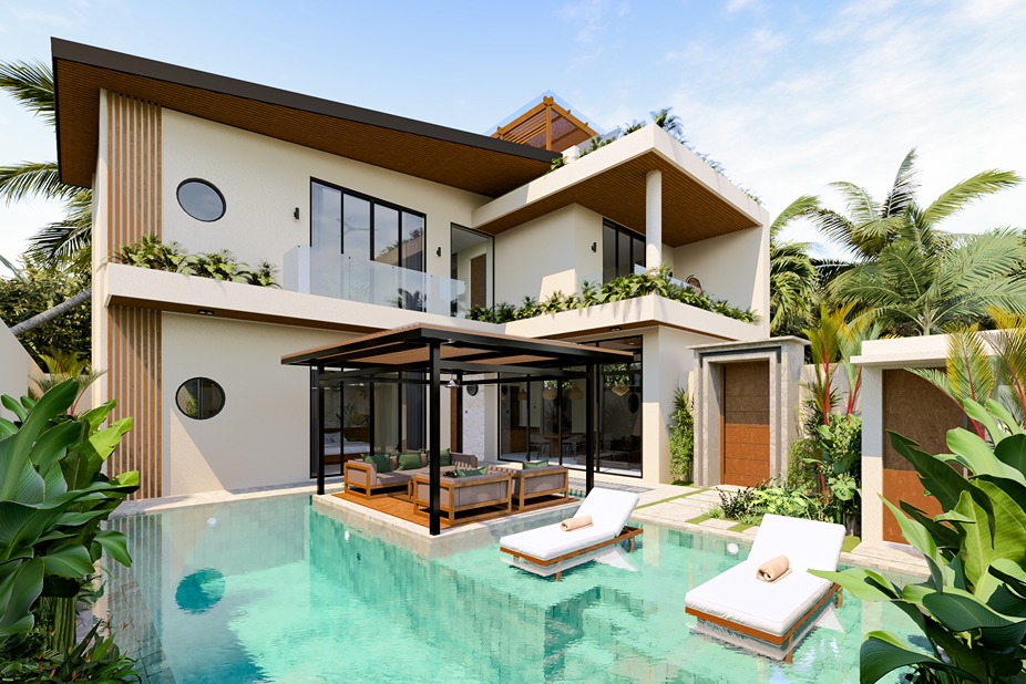 3 BEDROOM Modern Villa unit B in Ungasan (VLUGS057A)